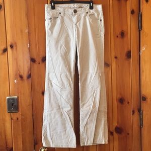 Khaki corduroy pants